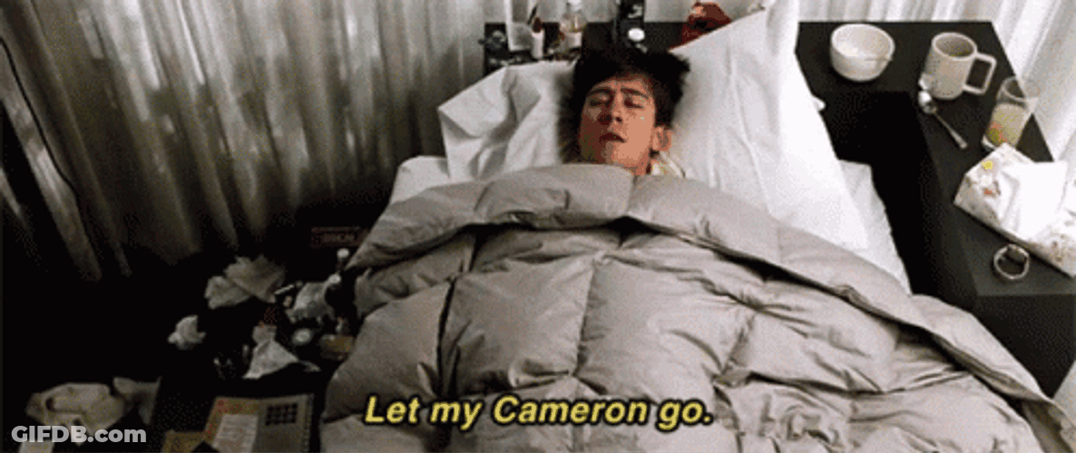 Bueller Let My Cameron Go GIF