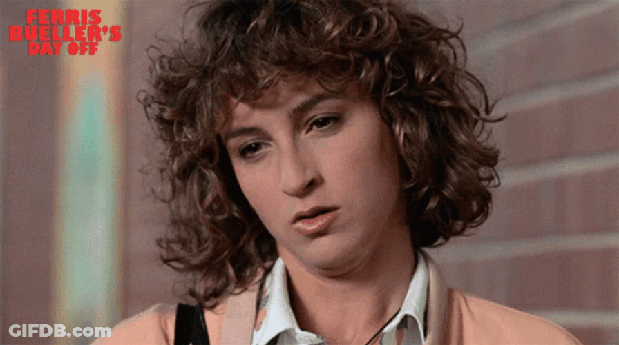 Bueller Movie Jennifer Grey Sigh GIF