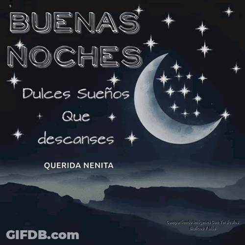 Buenas Noches Bendiciones GIF