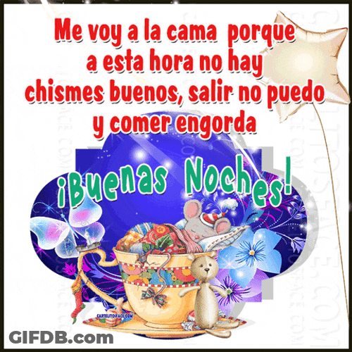 Buenas Noches Bendiciones GIF