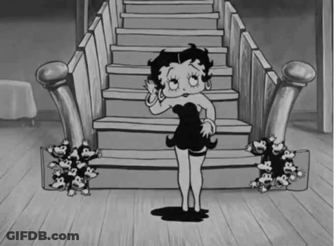Buenas Noches Betty Boop GIF