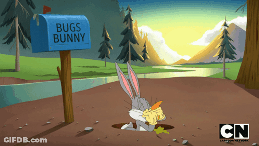 Buenas Noches Bugs Bunny GIF