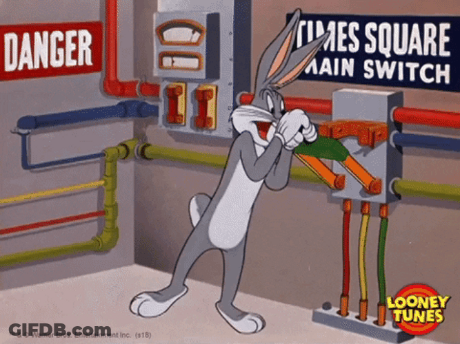 Buenas Noches Bugs Bunny GIF