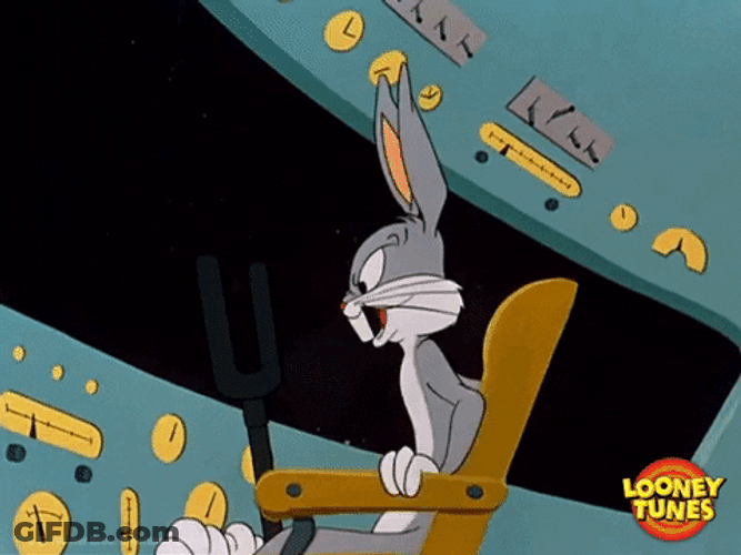 Buenas Noches Bugs Bunny GIF