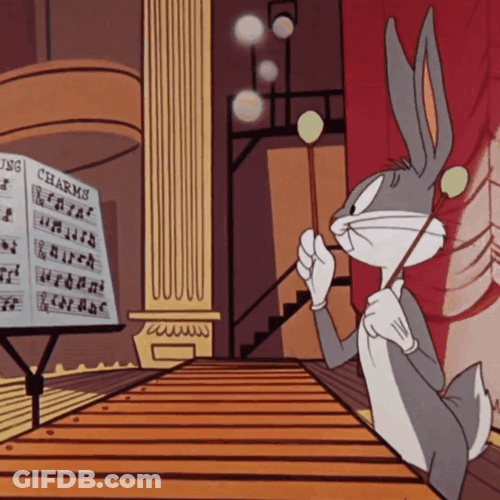 Buenas Noches Bugs Bunny GIF