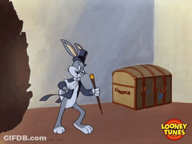 Buenas Noches Bugs Bunny GIF