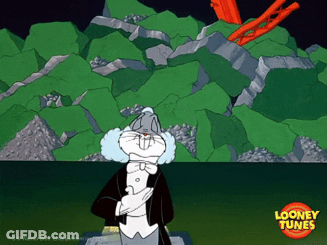 Buenas Noches Bugs Bunny GIF
