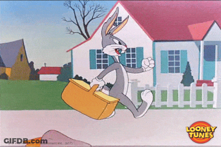 Buenas Noches Bugs Bunny GIF