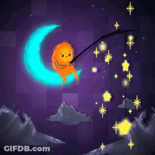 Buenas Noches Buho GIF