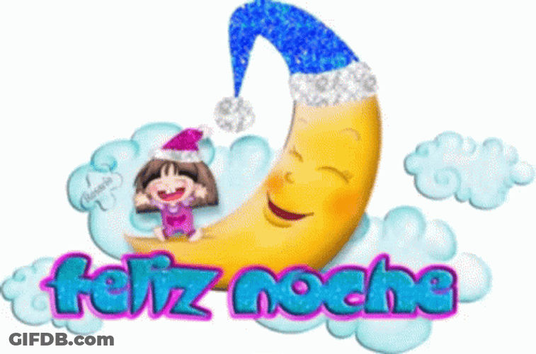 Buenas Noches Caricaturas GIF