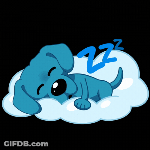 Buenas Noches Caricaturas GIF
