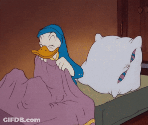 Buenas Noches Caricaturas GIF