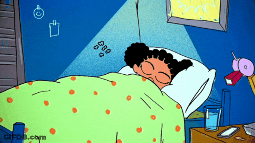 Buenas Noches Caricaturas GIF
