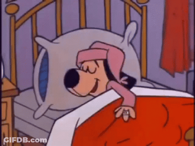 Buenas Noches Caricaturas GIF