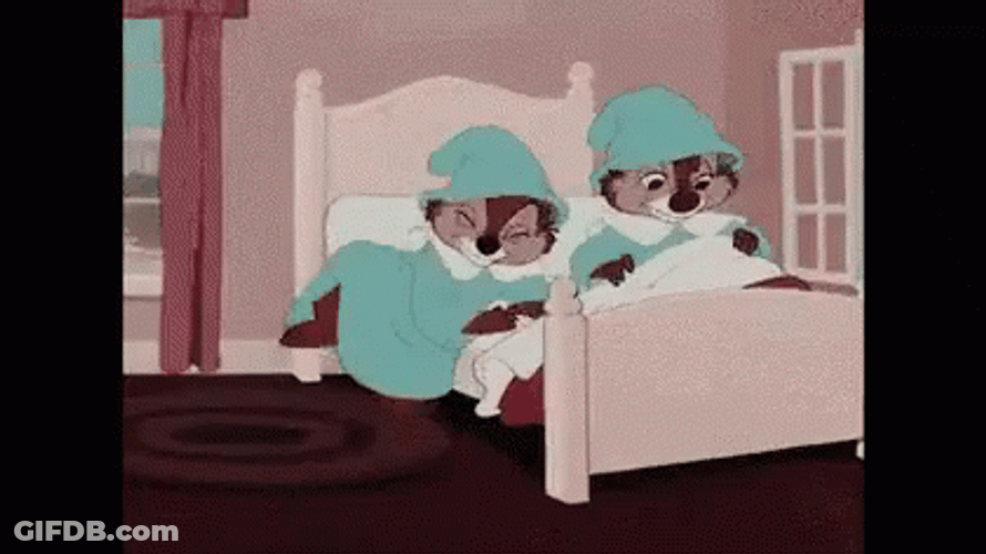 Buenas Noches Caricaturas GIF
