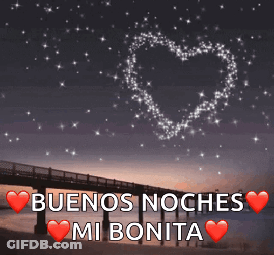 Buenas Noches Corazón GIF
