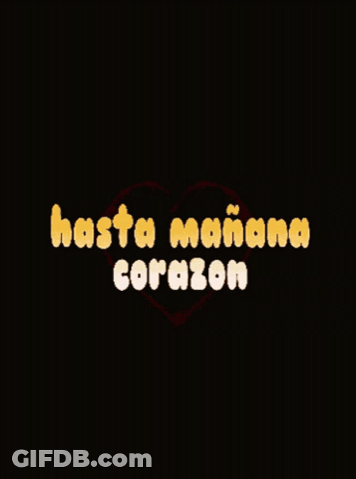 Buenas Noches Corazón GIF