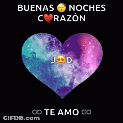 Buenas Noches Corazón GIF