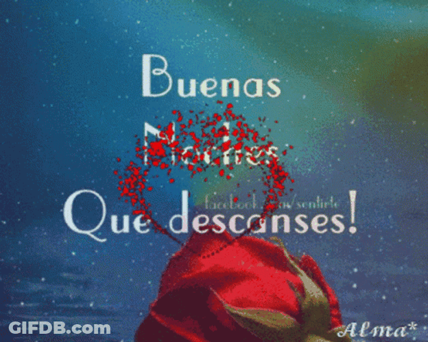 Buenas Noches Corazón GIF