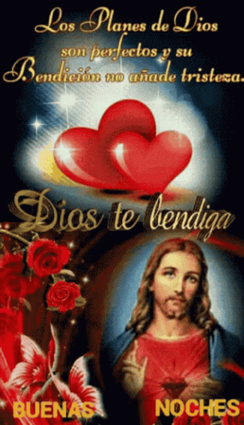 Buenas Noches Dios Te Bendiga GIF