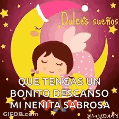 Buenas Noches Dulces Sueños GIF