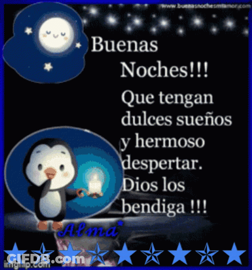 Buenas Noches Dulces Sueños GIF