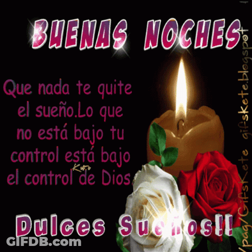 Buenas Noches Dulces Sueños GIF