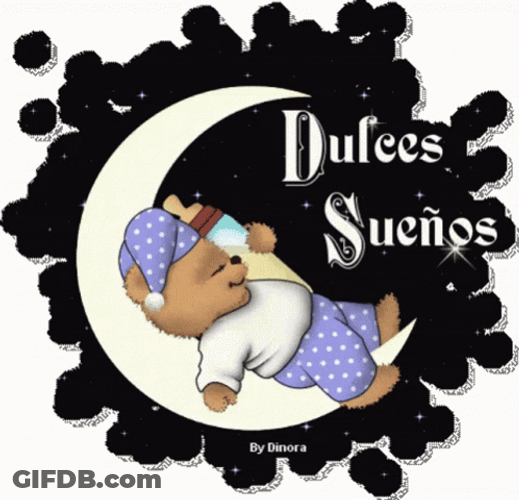 Buenas Noches Dulces Sueños GIF