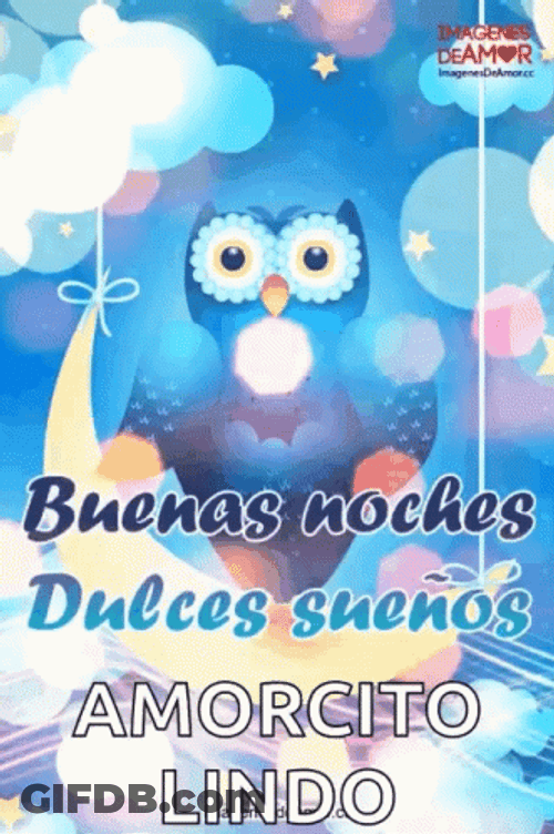 Buenas Noches Dulces Sueños GIF