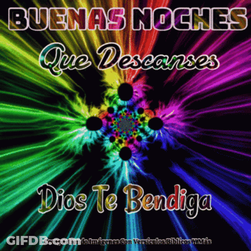 Buenas Noches Feliz Descanso GIF