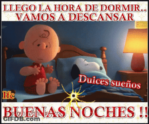 Buenas Noches Feliz Descanso GIF