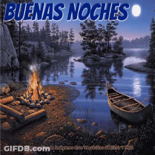 Buenas Noches Feliz Descanso GIF