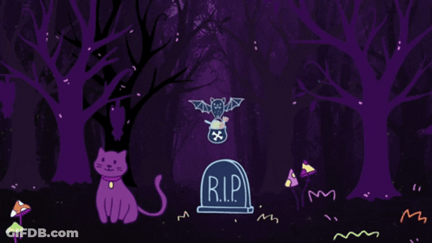 Buenas Noches Halloween GIF