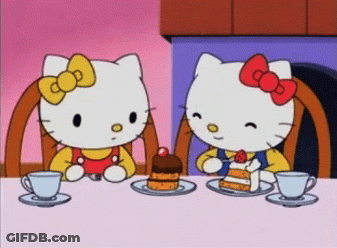 Buenas Noches Hello Kitty GIF