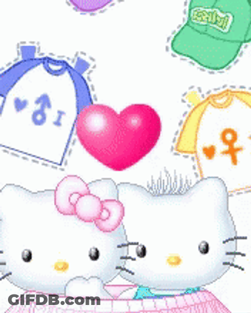 Buenas Noches Hello Kitty GIF