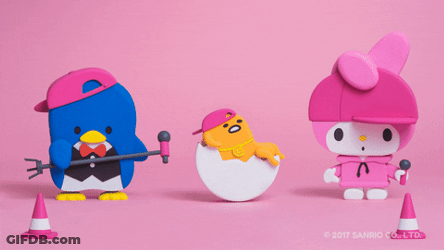 Buenas Noches Hello Kitty GIF