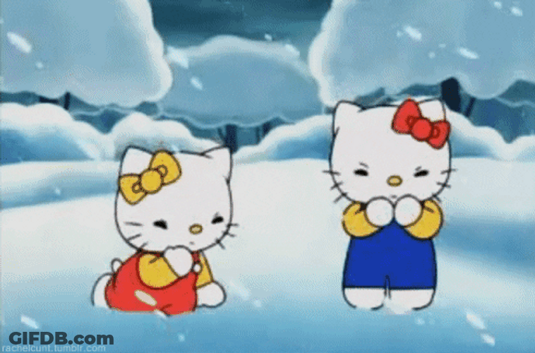 Buenas Noches Hello Kitty GIF