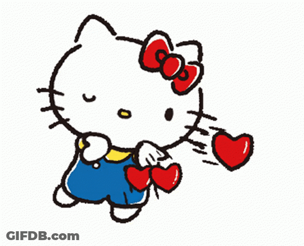 Buenas Noches Hello Kitty GIF