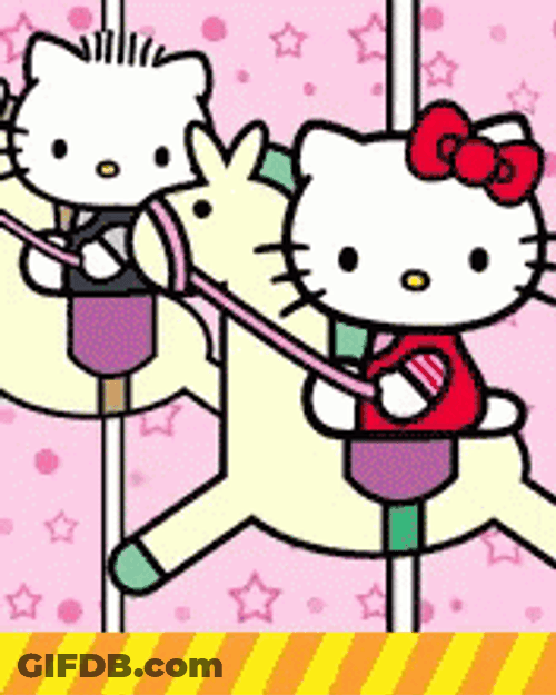 Buenas Noches Hello Kitty GIF