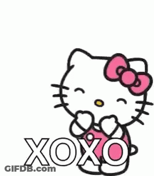 Buenas Noches Hello Kitty GIF