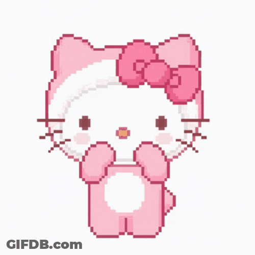 Buenas Noches Hello Kitty GIF