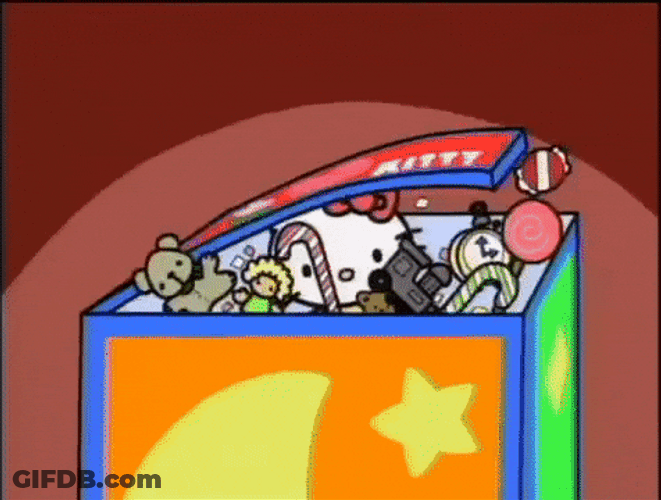 Buenas Noches Hello Kitty GIF