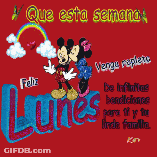 Buenas Noches Lunes GIF