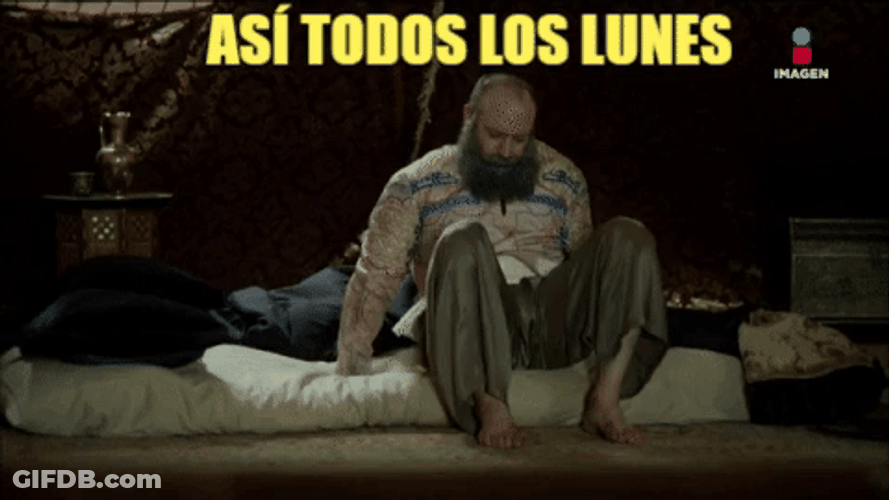 Buenas Noches Lunes GIF