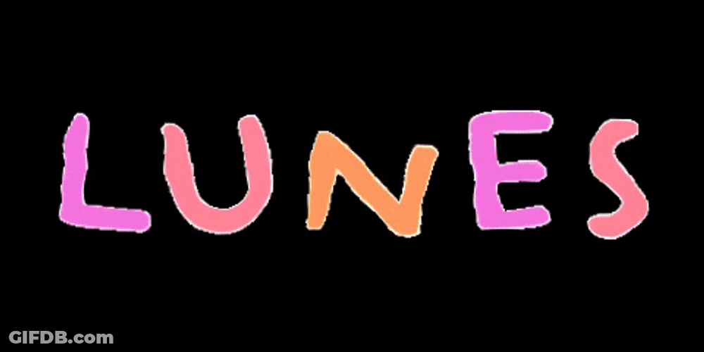 Buenas Noches Lunes GIF