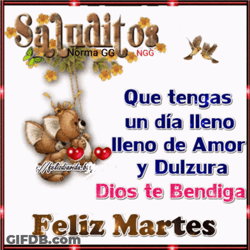 Buenas Noches Martes GIF