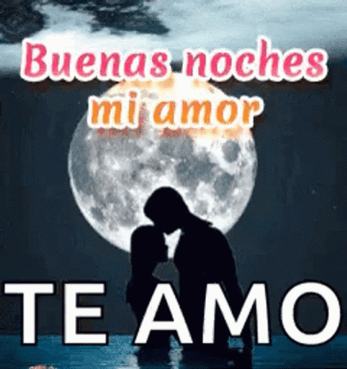 Buenas Noches Mi Amor Te Amo GIF