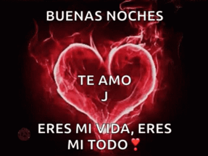 Buenas Noches Mi Amor Te Amo J GIF