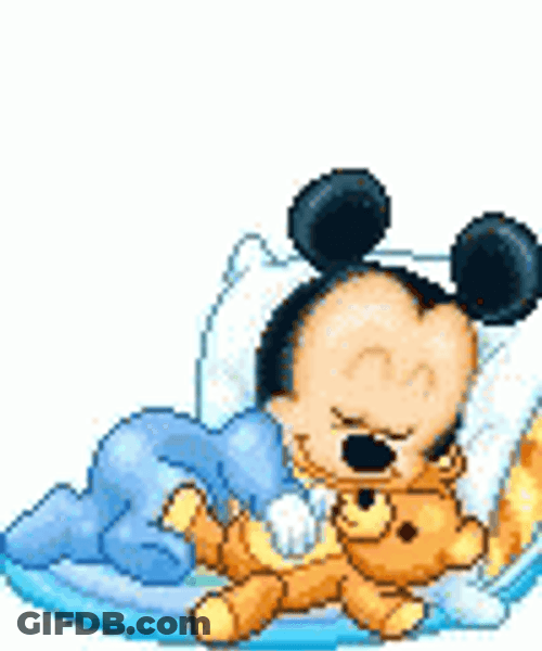 Buenas Noches Mickey GIF