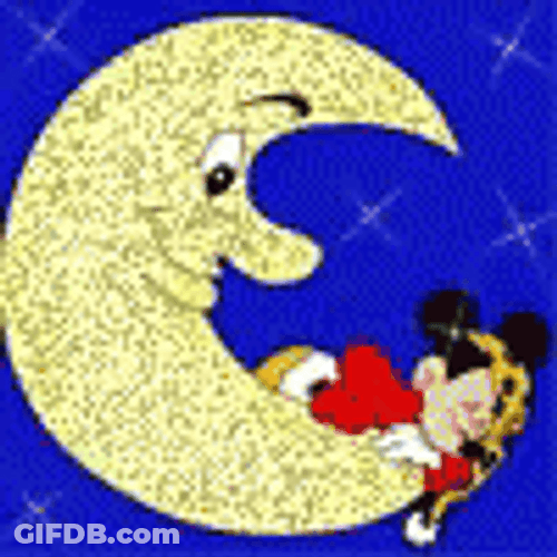 Buenas Noches Mickey GIF